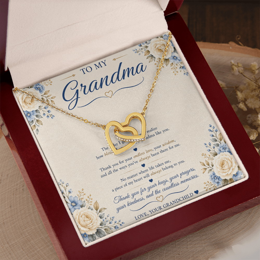 π To My Grandma β Forever Connected Necklace