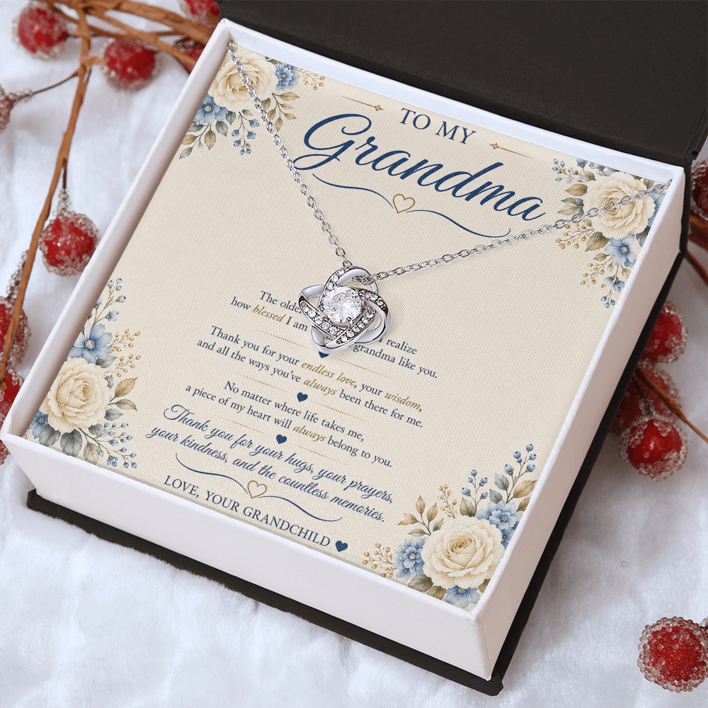 💙 To My Grandma – Unbreakable Bond Necklace