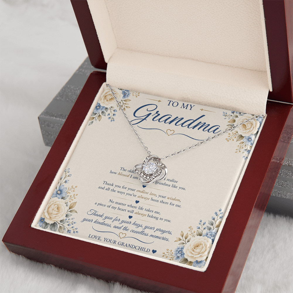 💙 To My Grandma – Unbreakable Bond Necklace