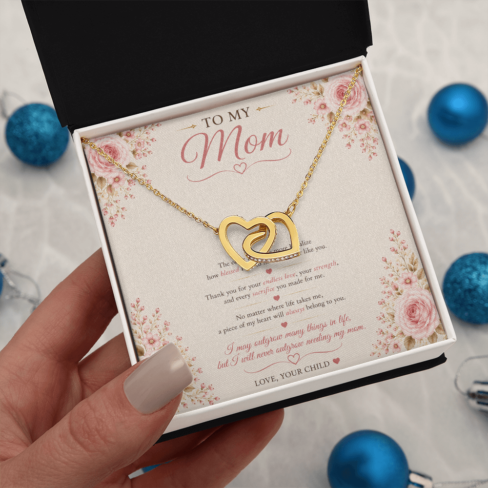 ❤️ To My Mom – Forever Connected Necklace