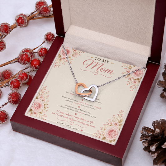 ❤️ To My Mom – Forever Connected Necklace