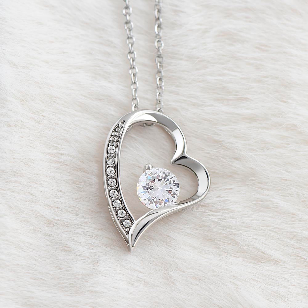 💜 To My Daughter – Forever Cherished Necklace